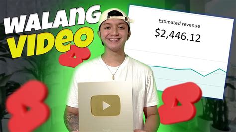 KUMITA NG 100K PESOS A MONTH SA YOUTUBE KAHIT .